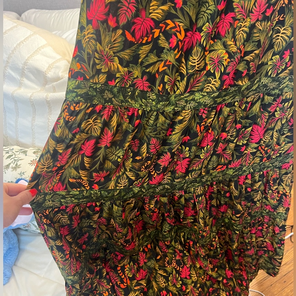 Farm Rio Floral Halter Maxi Dress - Picture 5 of 8
